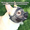 JOYPAWS Short Snout Dog Muzzle, French Bulldog Muzzle with Tongue