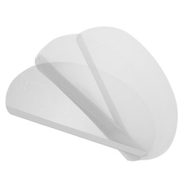 Healeved 25pcs Hairdressing Facial Shield for Hair Salon Use Eye for Haircut and Dyeing Transparent Hair Stylist Supplies Guard for Application