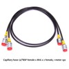 MEASUREMAN Portable Excavator Hydraulic Pressure Test Kit, Includes 3 Pressure
