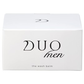 DUO MEN The Wash Balm 3.2 oz (90 g) Black for Men Face Wash Male Pore Stain and Cleansing
