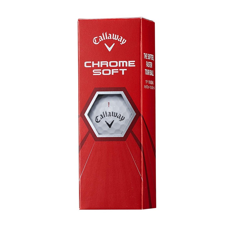Callaway Golf Balls CHROME SOFT 2020 1 Dozen (12 Piece),