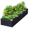 HIRALIY Fabric Raised Beds,Elevated Raised Garden Grows Beds for Outdoor