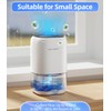 Dehumidifier,TABYIK 35 OZ Small Dehumidifiers for Room for Home, Quiet
