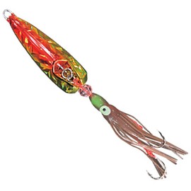 Hayabusa FS422-80-4 Inch Jack Eye Kick Bottom 2.8 oz (80 g), Approx. 2.6 inches (65 mm), Akakin Metal Jig Lure