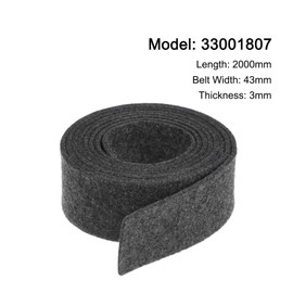 sourcing map 33001807 Dryer Drum Felt Seal Kit, Replaces Part for Washing Machine, Dryer