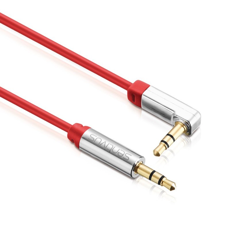 Sentivus Premium Audio Jack Cable 90 Degree Angled 5.00 m