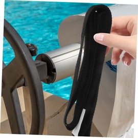 IWOWHERO 1set Inground Solar Cover Strap Kit for Pool Reel Attachment Straps Buckle Secure Your Pool Cover from Debris and Elements Easy Installation Prevent Water Overheating