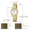 HOLSTOUR Small Gold Watches for Women Pointer Ladies Watches,Gold Expandable