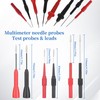 27-Piece Multimeter Test Leads Probes kit，multimeter Probes,Multimeter Leads Test Tweezers