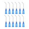 HARFINGTON 12pcs Blunt Tip Dispensing Needles, 22 Gauge 45 Degrees