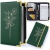 Lemmeko Server Books for Waitress, PU Leather Server Book with