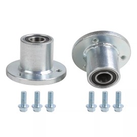 Unbranded Pair 3 Stud Front Wheel Hub for 5'' Tire 4 Wheeler Mini Racing Go Kart Golf Cart