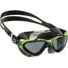 CRESSI Planet Goggles Black/Frame Lime Black - Premium Anti Fog