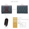 Cleria CL-18015 Women's Bifold Wallet, Compact, Large Capacity, Belle Series,