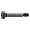 Unbranded 5mm-0.8 x 6mm x 39mm x 25mm Hex Socket Shoulder Screws (5 pcs.)