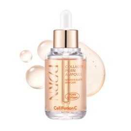 Cell Fusion C Collagen PDRN Ampoule, Salmon DNA PDRN Face Serum for Glow, Collagen, Niacinamide, Hydrating & Firming, Uneven Skin Tone, 1.18 fl.oz. / 35ml