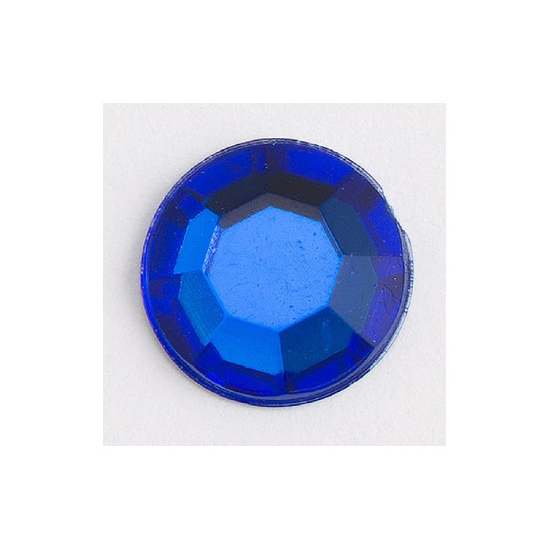 Italian Options - 4mm Royal Blue Diamante Rhinestone Gem Crystal
