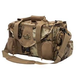 Rig'Em Right Waterfowl Shell Shocker XLT Duck Hunting Blind Bag with Molded Ammo Compartments, Sunglasses Case, Drink Holder and More (Gore Optifade March Camo)