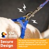 The Dodo Dog Harness, Blue Dodo Print, Size Small: Easy