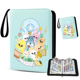 ADDLIVE Stray Kids Photocard Binder, Stray Kids Card Binder, SKZ Cute Cartoon Photocard Holder, Stray Kids Photocard Holder, Straykids Photo-Card Album, 400 Pockets, Kpop Merch Gifts for Fans