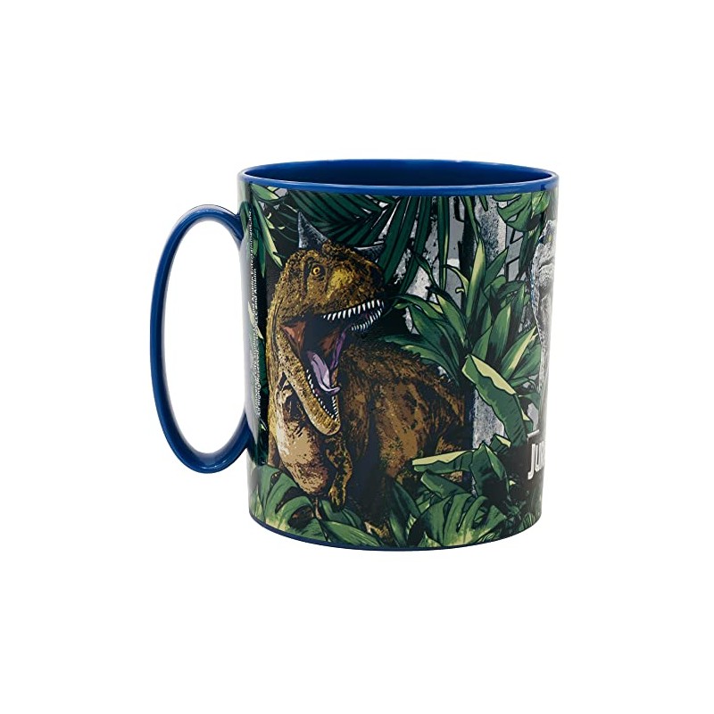 Jurassic World Reusable Microwavable Plastic Cup for Children 350 ml
