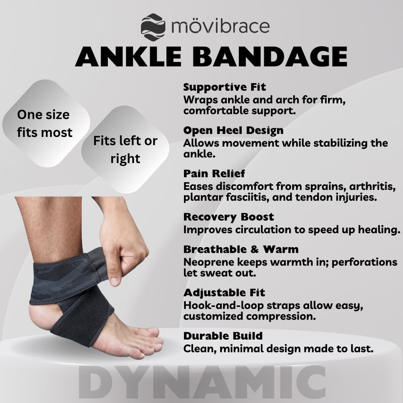 Movibrace Dynamic Ankle Bandage