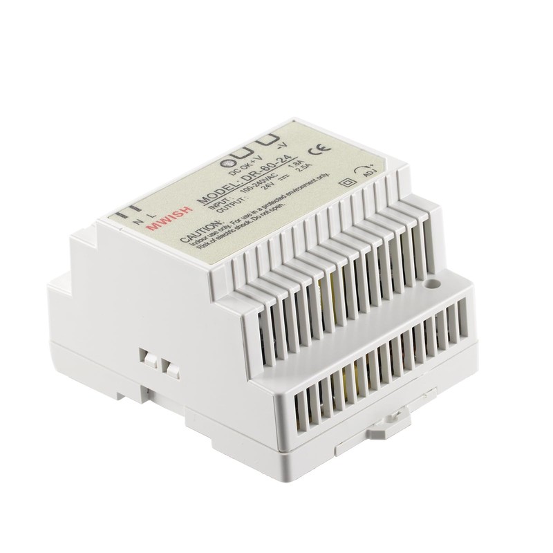 TMEZON DR-60-24 Transformer Power Supply Electric DIN 100-240VAC / 1.8A