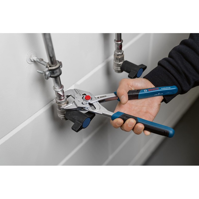 Bosch Professional 250mm 2K Soft Grip Chrome Vanadium Steel Pliers