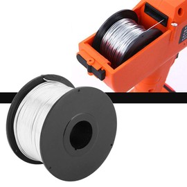 4pcs Steel Rebar Tie Wire 110m Length 0.8mm Diameter Steel Wire Wire Rebar Tie Wire Rebar Tying Tool for Automatic Rebar Tying Machine