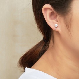 Philip Jones Crystal Clip On Earrings Created with Zircondia® Crystals