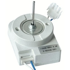 3-60336-001 Freezer Evaporator Fan Motor Compatible with Whirl-Pool Maytag Amana Refrigerator, Replace WP3-60336-001 1621561 AP5332277 AP6007509 4390914 68001613 PS11740626 115V 4.2W 60Hz