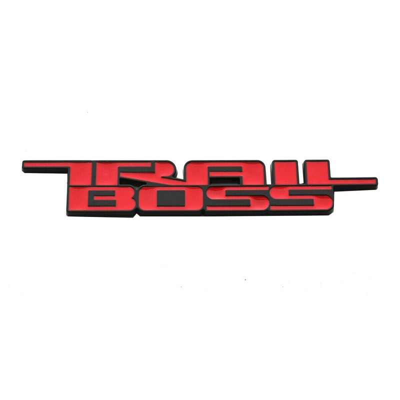 2019-2024 Trail Boss Emblem Car Badge 3D Nameplate Replacement for