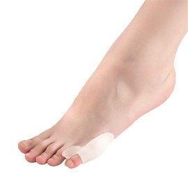 Boowho Toe Separator Gel Hallux Valgus Correction Small Toe Separation Foot Care Toe Splitter Correctors Toe Separator