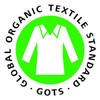 DK Glovesheets GOTS Certified 100% Organic Cotton Fitted 1 Blue