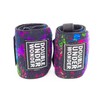Double Under Wonder Splatter Paint Wrist Wraps with Thumb Loop