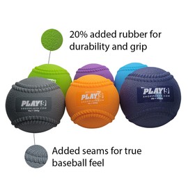 Play 9 Sports Plyo Balls for Baseball & Softball | Weighted Balls for Baseball | Play 9 Sports