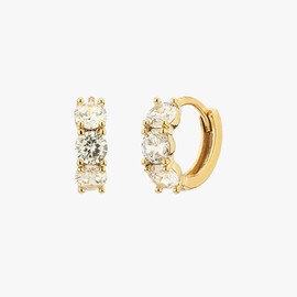 Gold & Deer Ash Gold White Cubic / 골드앤디어 애쉬골드  화이트큐빅