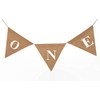 Boston Creative Company 1st Birthday high Chair Banner, ONE Burlap