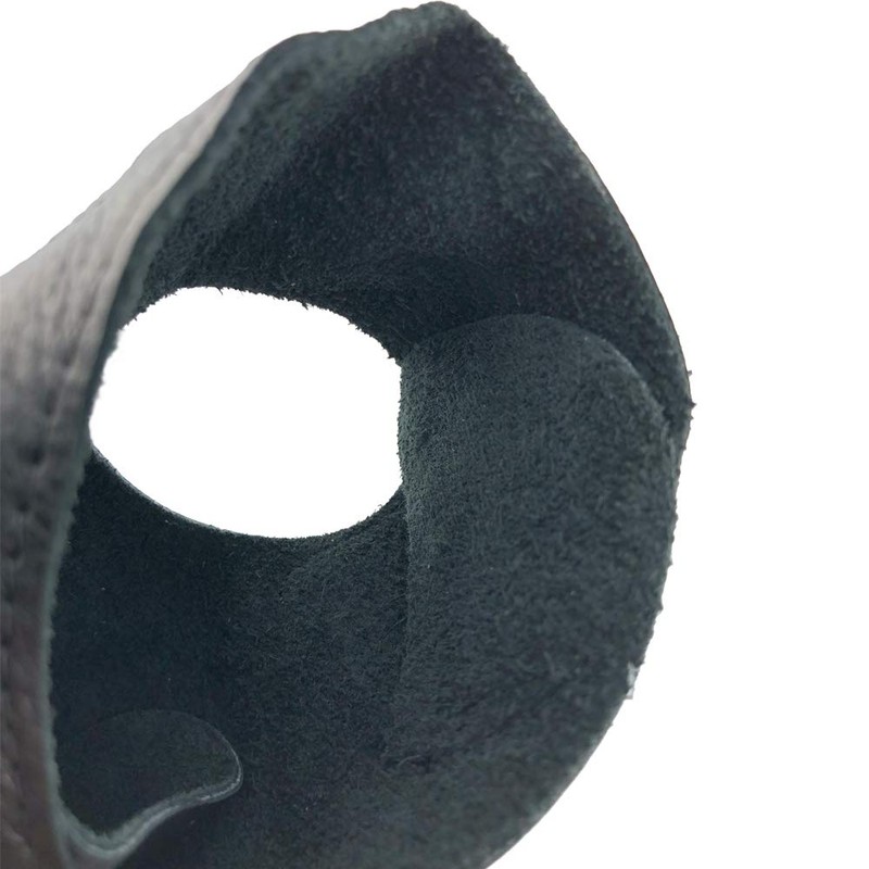 longbowmaker Black Archery Arm Guard Adjustable Cow Leather Antique Bracer