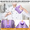 Electric Hand Mixer with Stainless Steel Whisk, Dough Hook Attachment