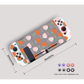 Switch Console, Switch Games Case, Switch NS Case, Switch Protective Case, Ultra Thin TPU Material, High Resolution Colour Images, Does Not Fade (F)