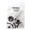 Honbay 4PCS Stainless Steel Coffee Latte Art Pens Tool for