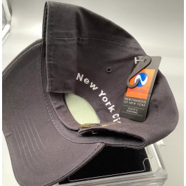 Newhattan New York Since 1625 Baseball Cap  Hat Charcoal GREY Unisex  Strapback Newhattan