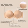 DotVol Women's Full Figure Strapless Bra Multiway Plus Size Underwire