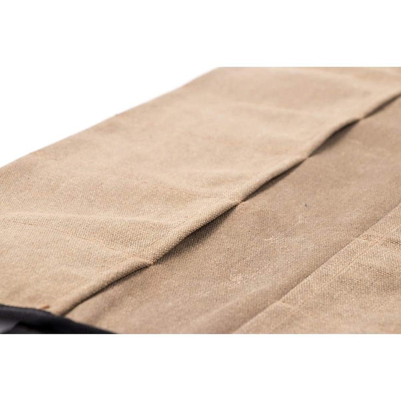 Super Tool Roll Bag, Waxed Canvas Tool Pouch, Multi-Purpose Woodworking