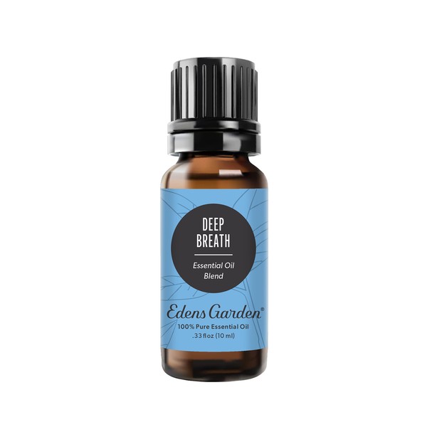 Edens Garden Deep Breath Essential Oil Synergy Blend, 100% Pure Therapeutic Grade (Undiluted Natural/ Homeopathic Aromatherapy Scented Essential Oil Blends) 10 ml