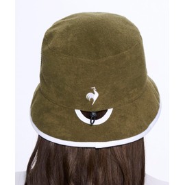 Cox Sportif LG5SCP72L Women's Hat, Reversible Size, Mondrian Pattern, Golf, KH00 (Khaki), Free size