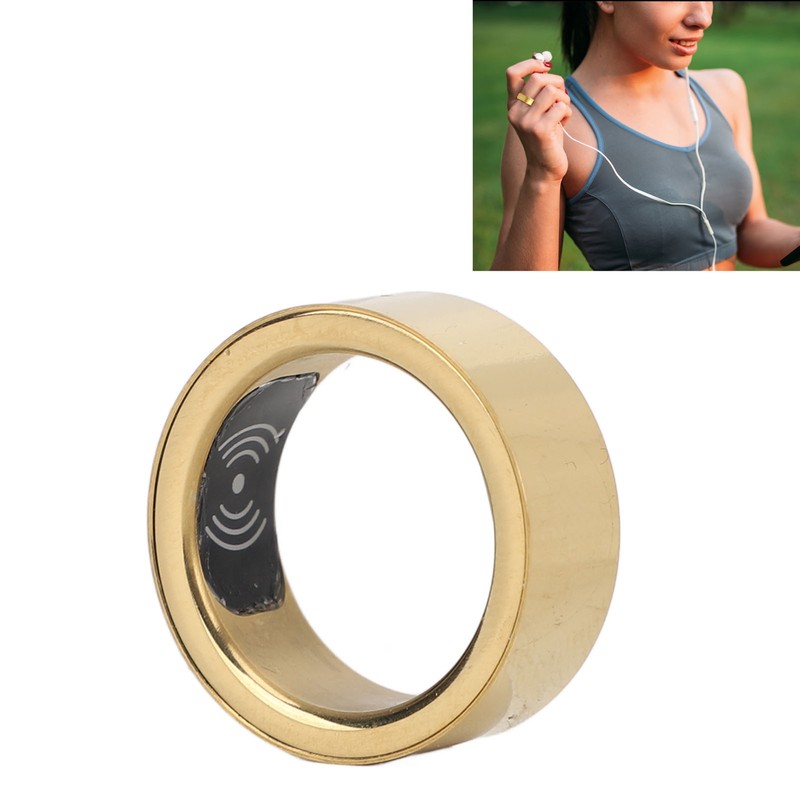 Smart Ring Sleep Fitness Tracker Pedometer Waterproof Exquisite Vibration Alert