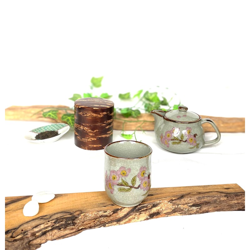 Kutani [Drinking Cup] Small Someiyoshino [Back Picture]