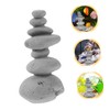 SUPVOX Exquisite Craftsmanship Outdoor Landscape Stone Zen Stacking Stones for